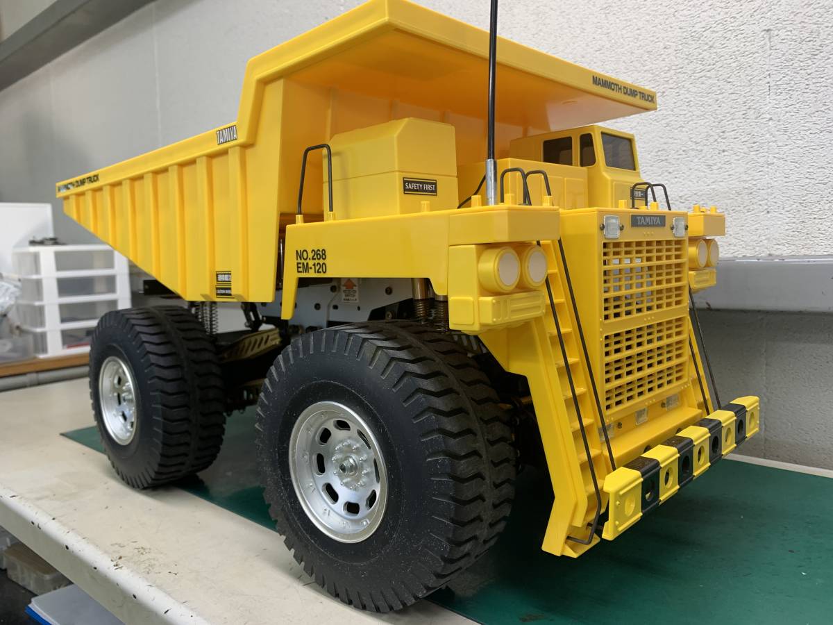 Yahoo!オークション - タミヤ マンモスダンプ 1/20電動ラジオコントロ