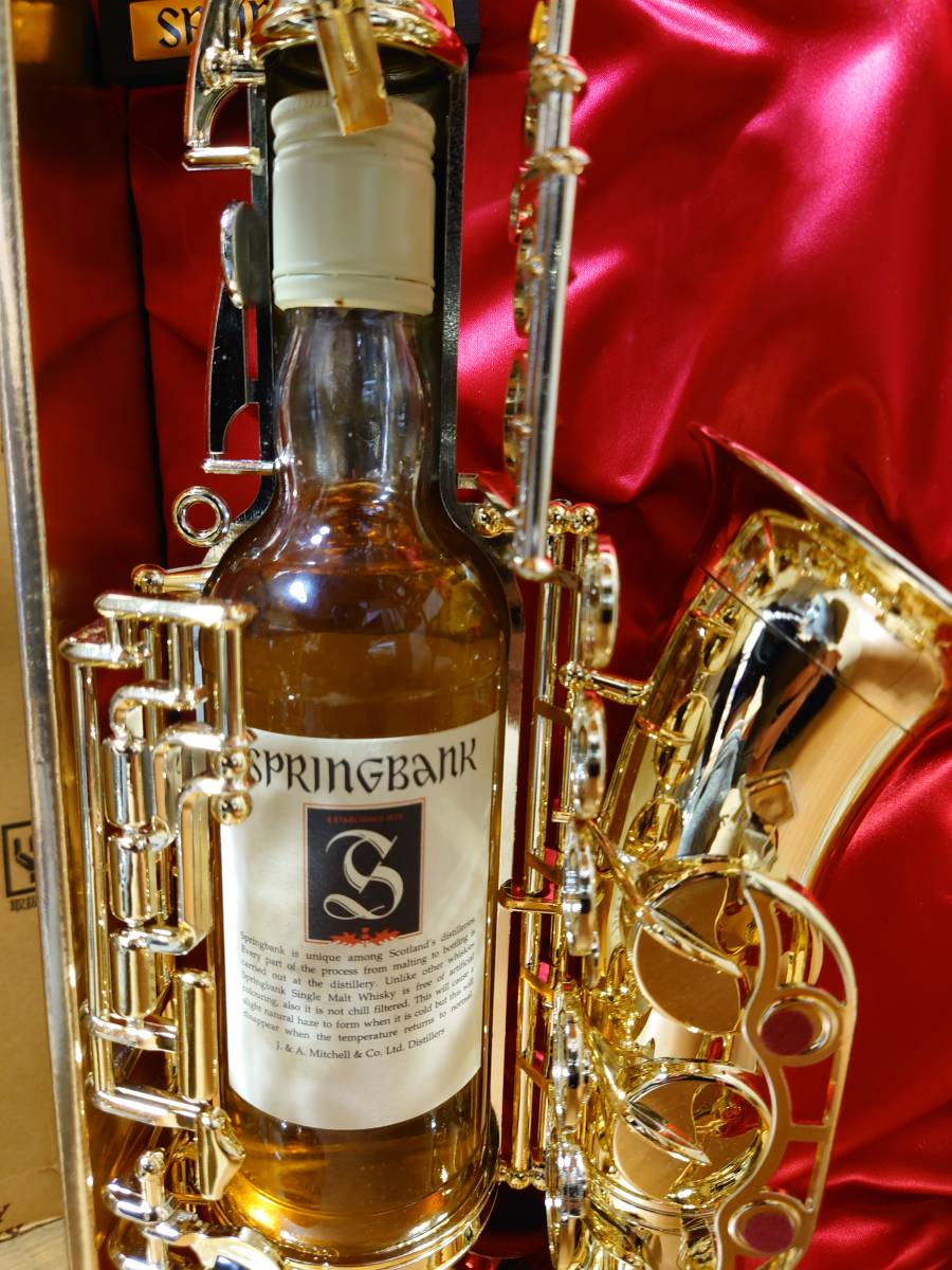 SPRINGBANK SAXPLAYER スコッチウイスキー 希少 未開栓
