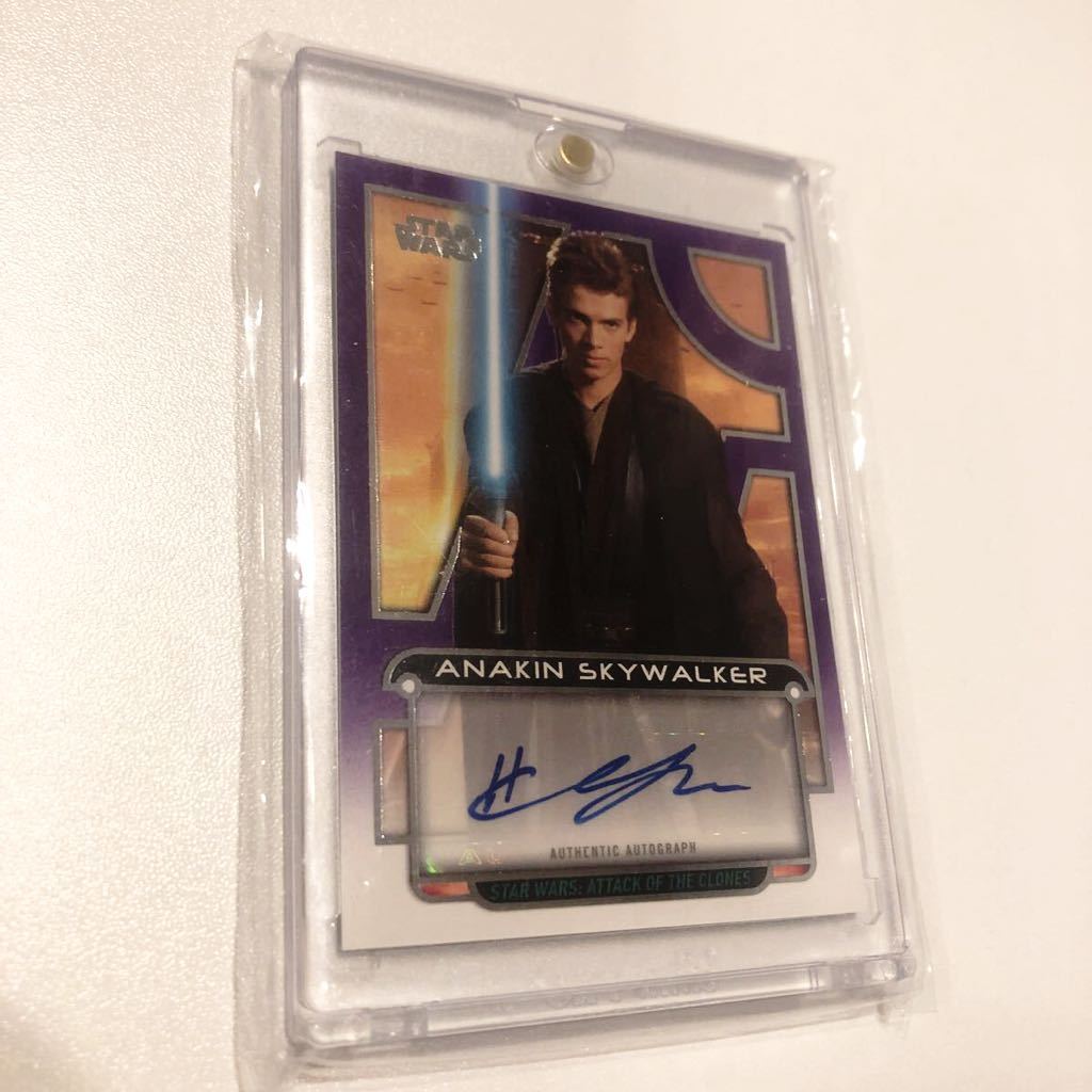 スターウォーズ STAR WARS アナキン ヘイデン・クリステンセン サイン