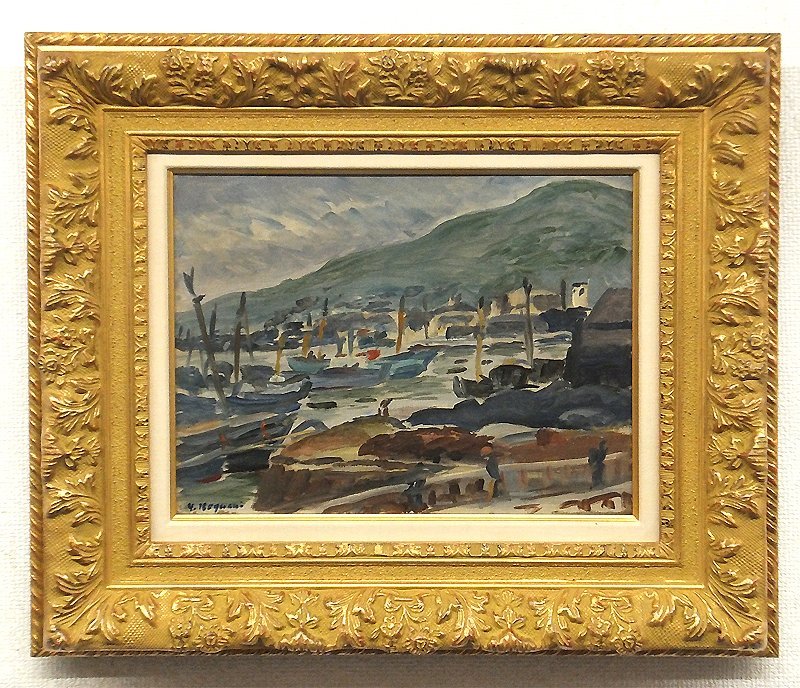 Yahoo!オークション - 【GLC】野口弥太郎 「長崎の港」 油彩6号 芸術院