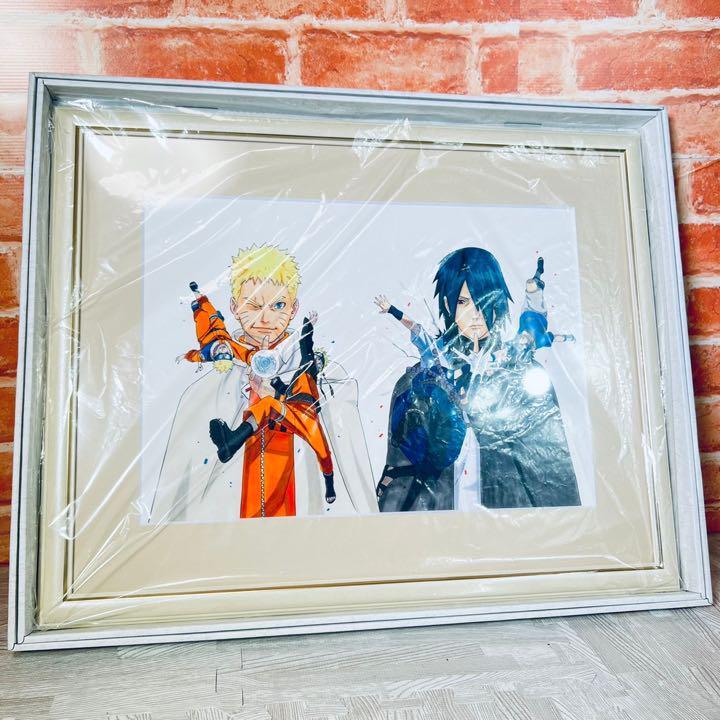 NARUTO】高級複製原画 ナルト＆九喇嘛 NARUTO】高級複製原画 ナルト