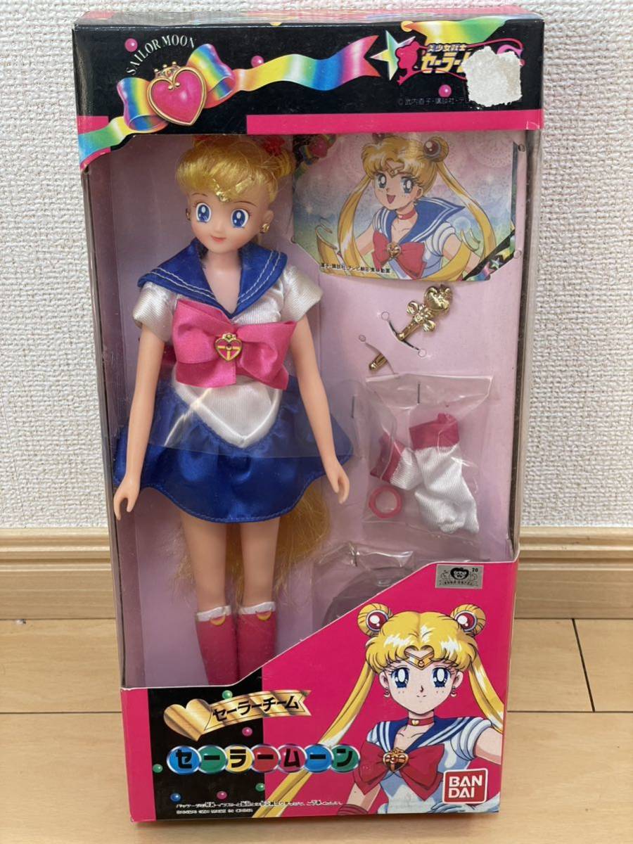 Yahoo!オークション - 未使用 セーラーチーム セーラームーン ドール人