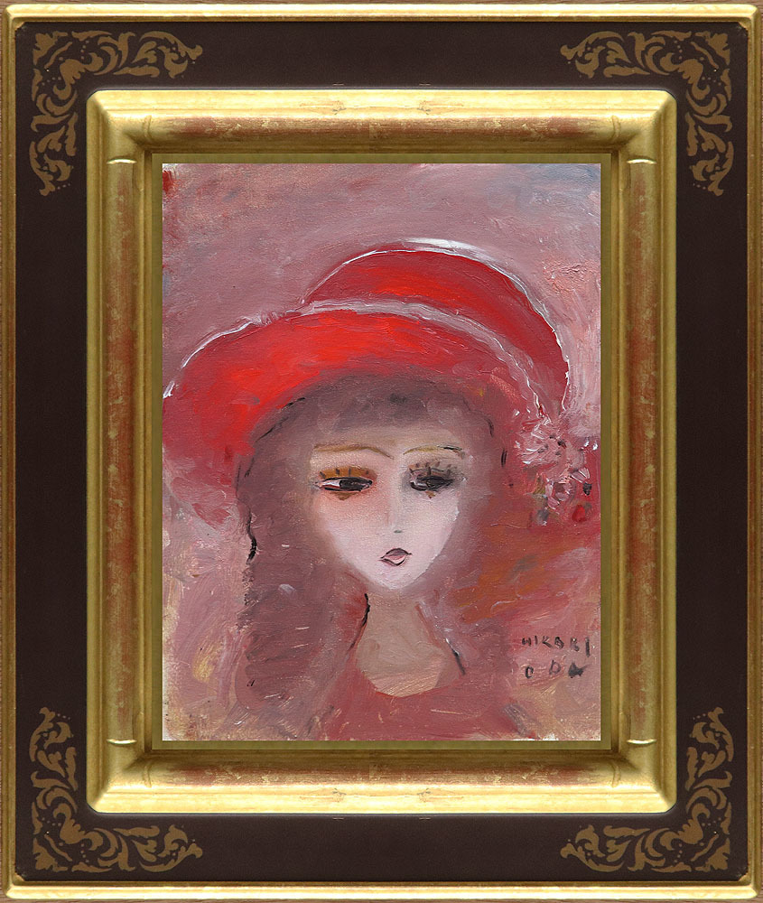 宮永岳彦、鴻、大判・希少な画集より、新品高級額・額装付、状態良好