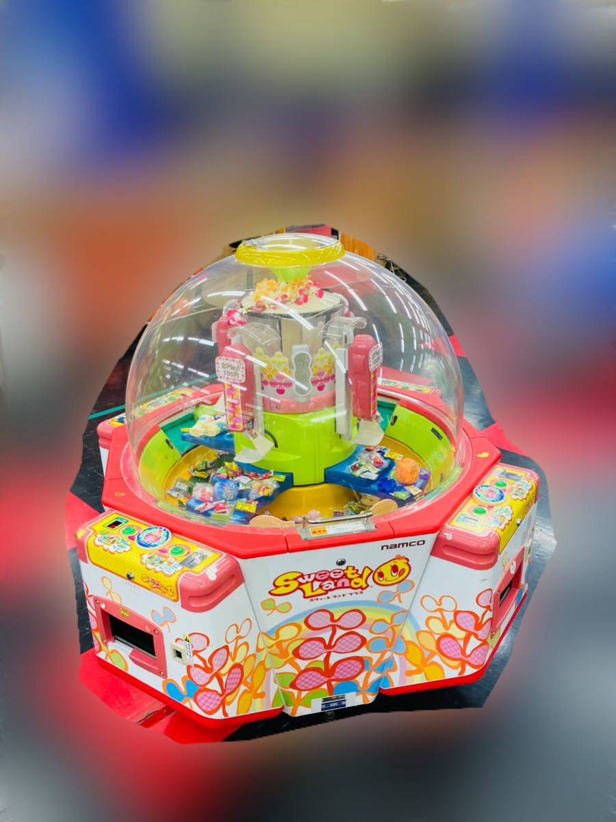 スウィートランド4 カギ付き 動作OK UFOキャッチャー ゲームセンター