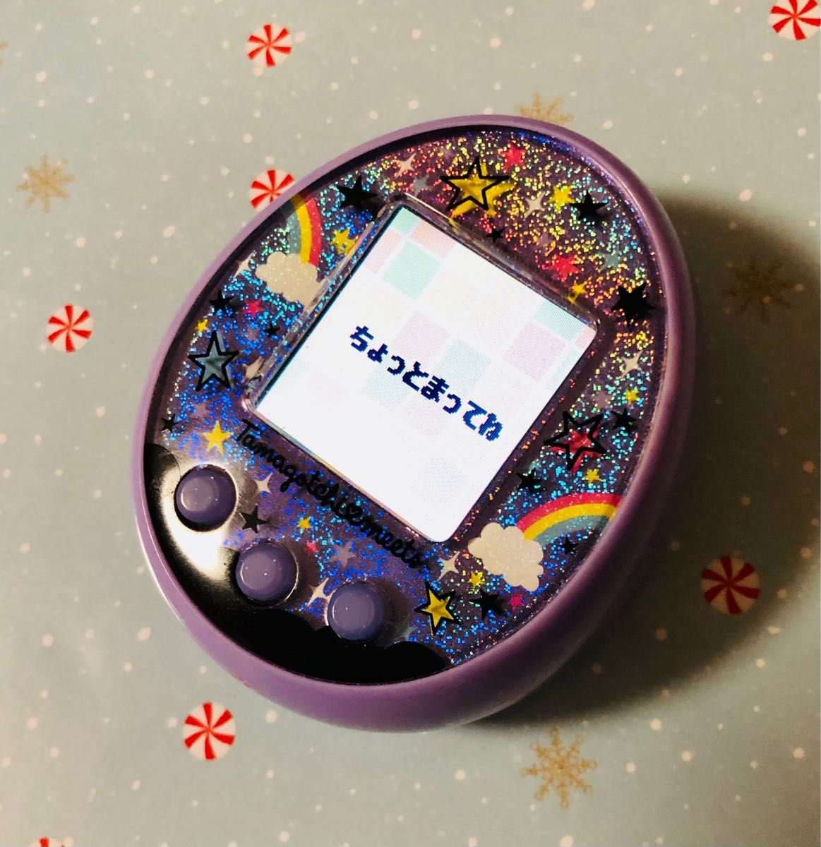 たまごっちみーつ ミーツ マジカル パープル 紫 バンダイ 動作確認済み