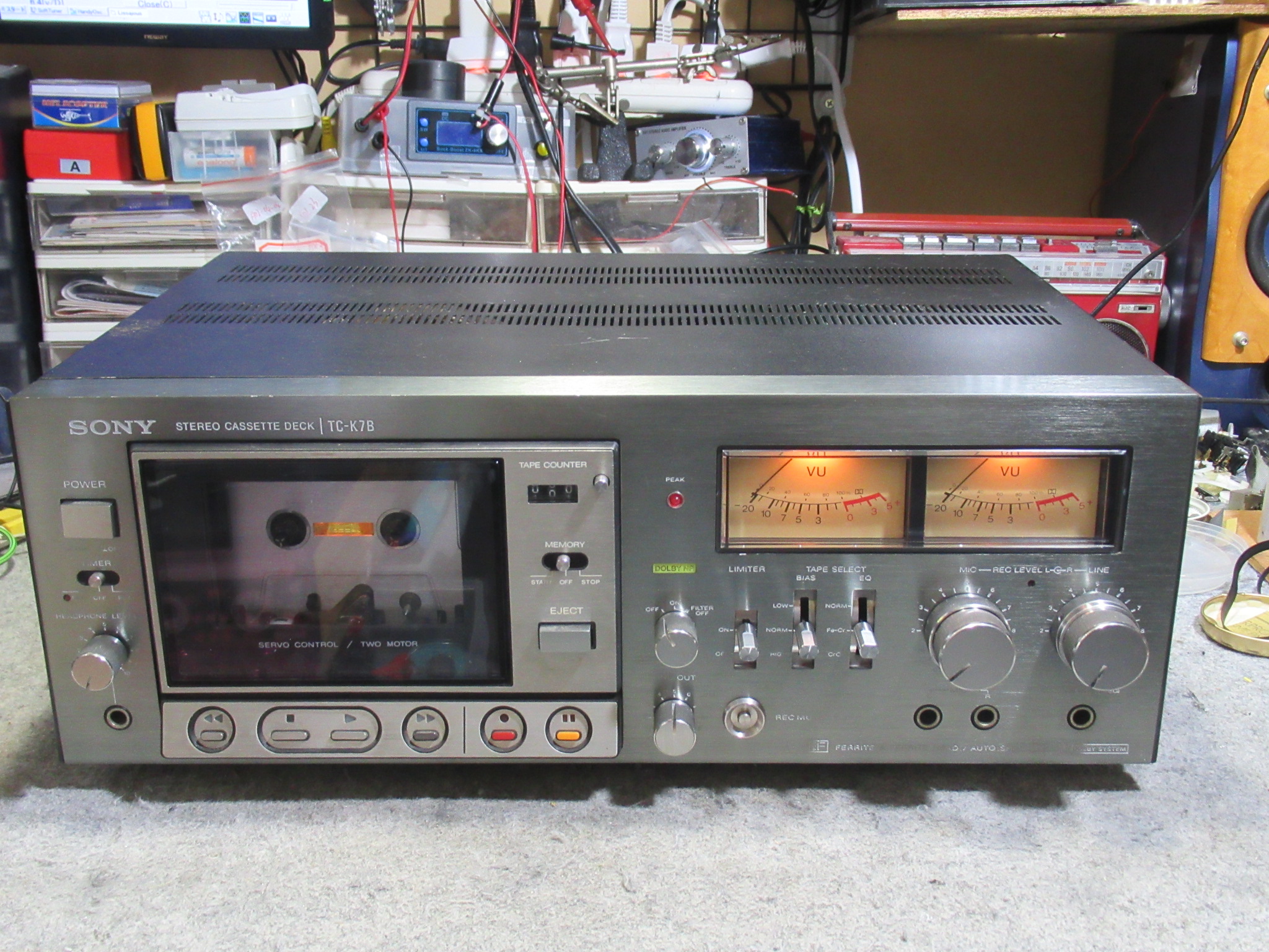 SONY TC-K7II/TC-K7BIIの仕様 ソニー SONY ソニー ステレオカセット