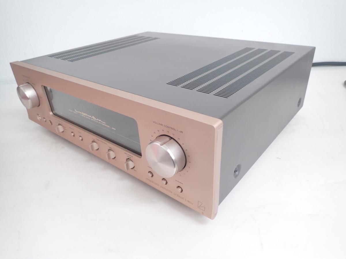 高額買取実施中!!】LUXMAN プリメインアンプ L-501S リモコン付