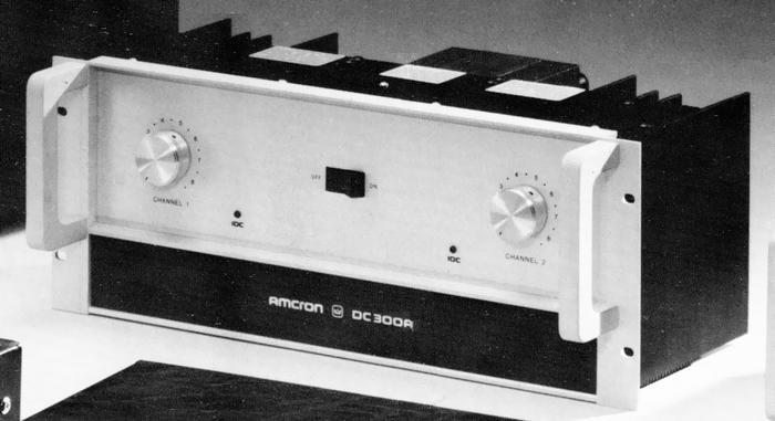 AMCRON/CROWN DC-300A IOC Specifications Amclone / Crown