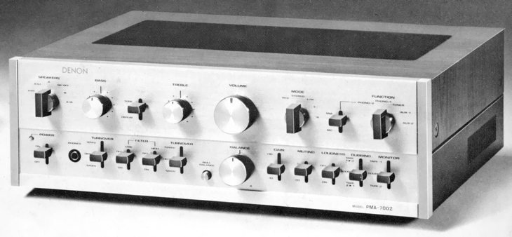 DENON PMA-700Z Specifications Denon / Den On