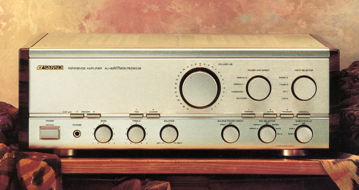 SANSUI AU - α 607 MOS Premium Specifications Sansui