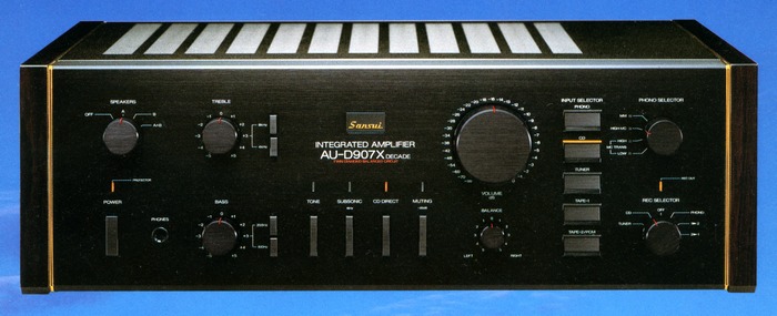 フルレストア品】SANSUI AU-D907X DECADE Specifications of SANSUI AU