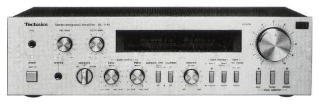 Technics/Panasonic SU-V44 Specs Technics/Panasonic