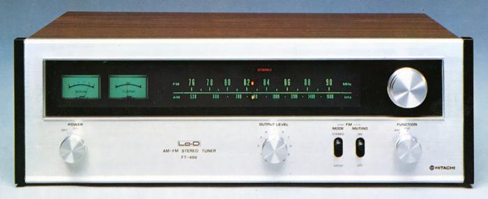 Lo-D FT-400/HA-400 プリメインアンプチューナー セット 日立Lo-D 古い