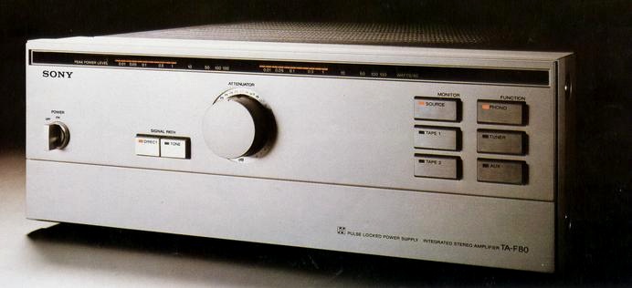 SONY TA-F80の仕様 ソニー