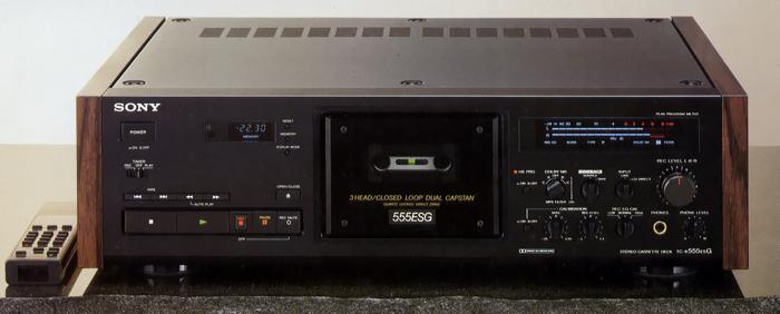 ジャンク】SONY ステレオカセットデッキ TC-K555ESG