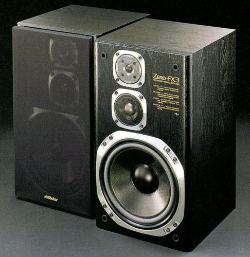 Victor ZERO3 FINE 3ウェイ スピーカー ペア ビクター ゼロ スリー