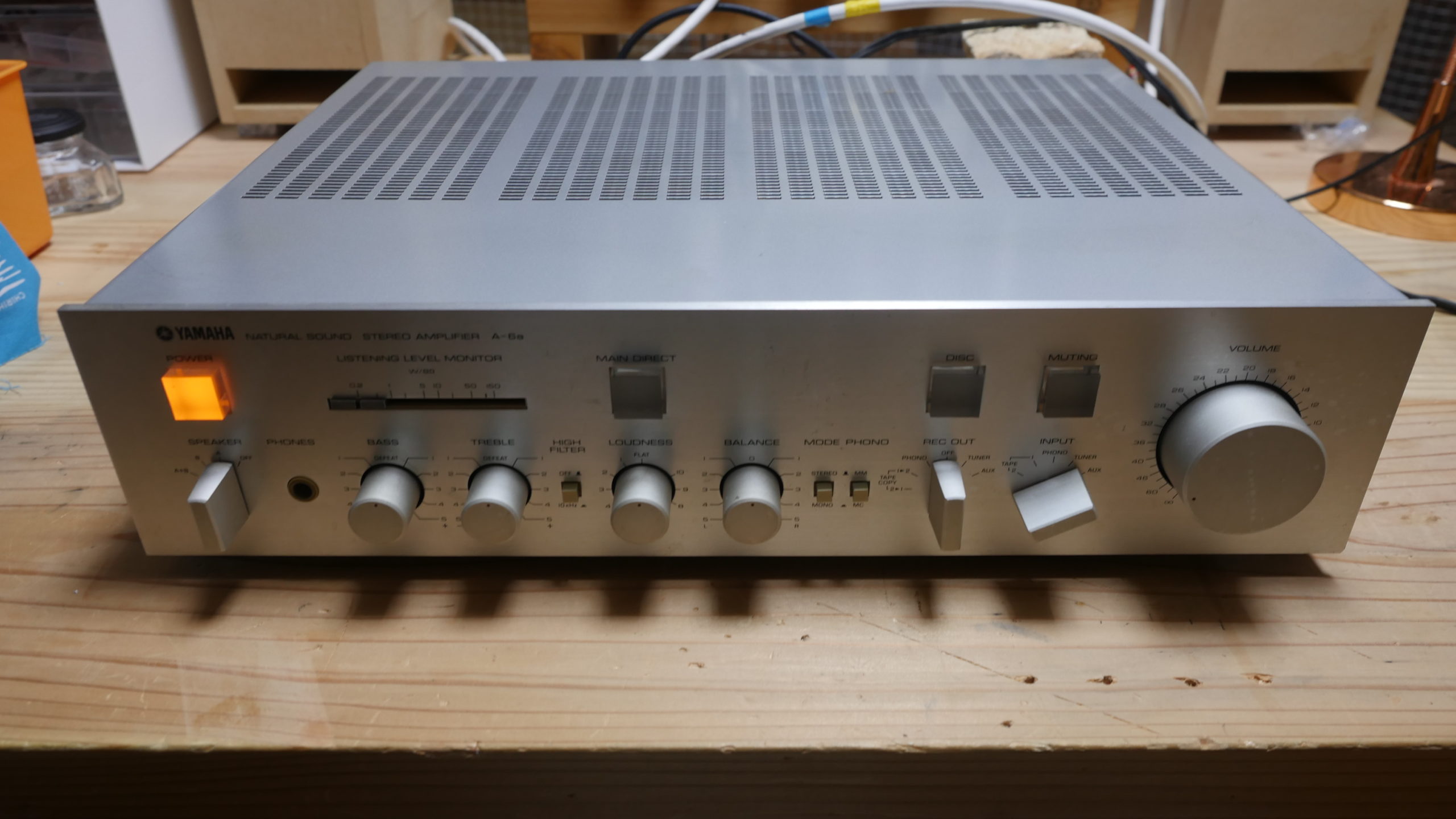 YAMAHA A-6 アンプ ヤマハの音が聴きたくて・・ – ぎりレコ