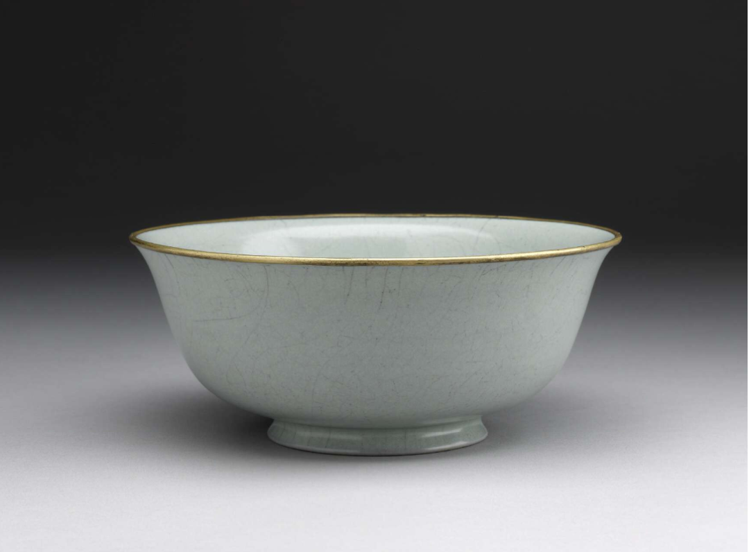 乾隆题诗汝窑碗Ru Stoneware Bowl | 爱博文传