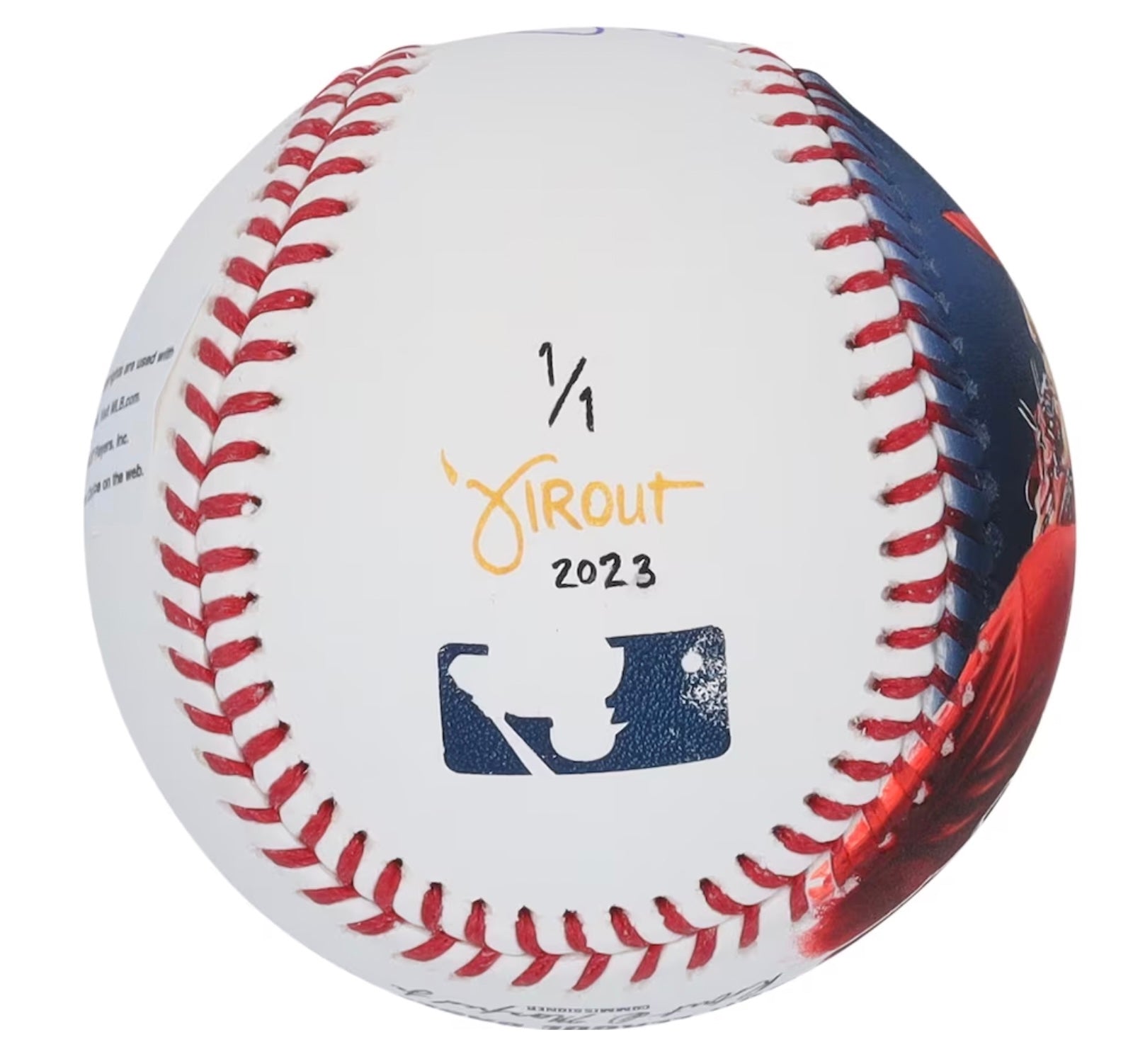 日本ハムファイターズ 大谷翔平 直筆サインボール 帯広開催記念 ロゴ