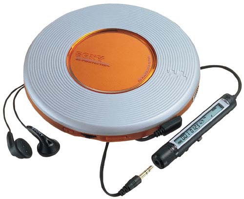 ソニー、単3電池駆動のCDウォークマン