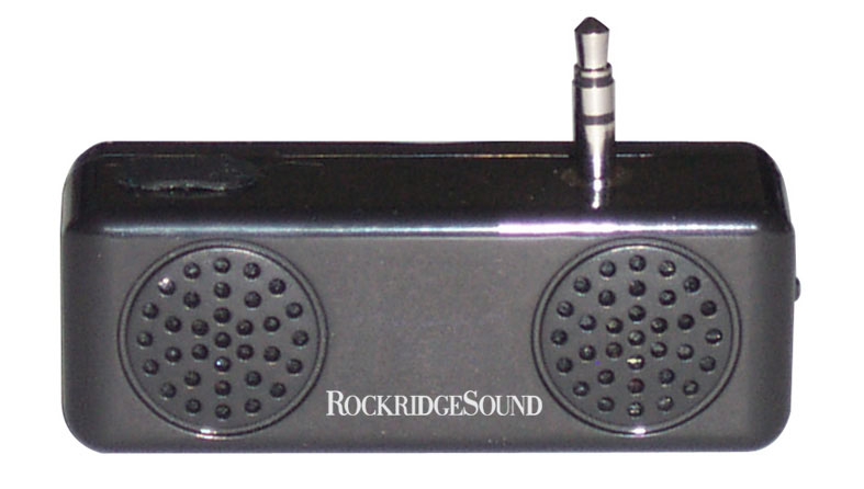 ロックリッジ、iPod/nano向けポータブルスピーカー