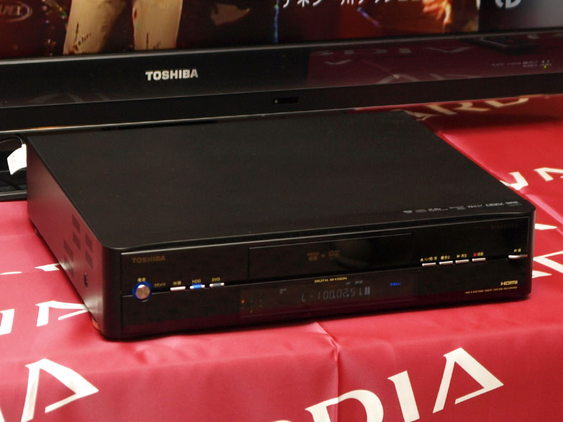 東芝、フラッグシップDVDレコーダ「VARDIA RD-X7」