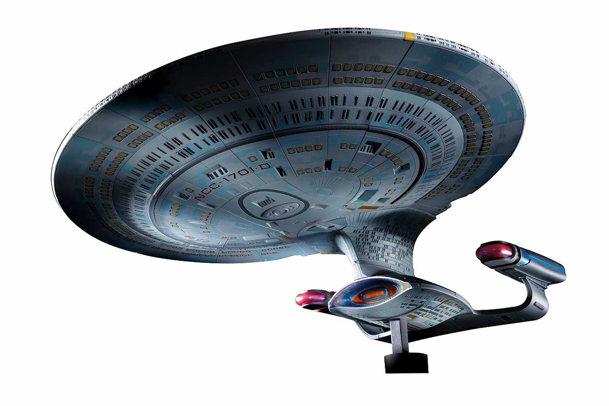 アオシマ スカイネット スター トレック エンタープライズD スタート