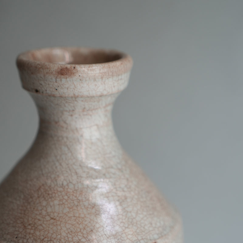李朝水注 Korean Lee Dynasty White Glazed Jar 李朝白磁壺 | Dai Ichi