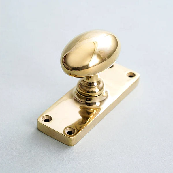 ドアノブ オーバル ブラス | AXCIS ONLINE