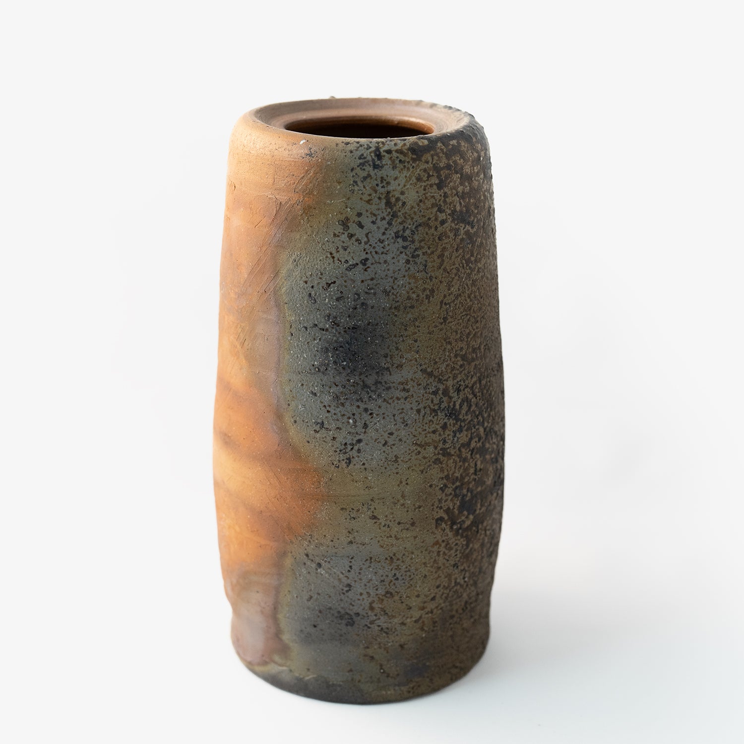 嶋幸博作】備前花入れ-01 – AYA-TORI