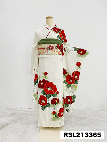 振袖】白・椿 | 二十歳振袖館Az