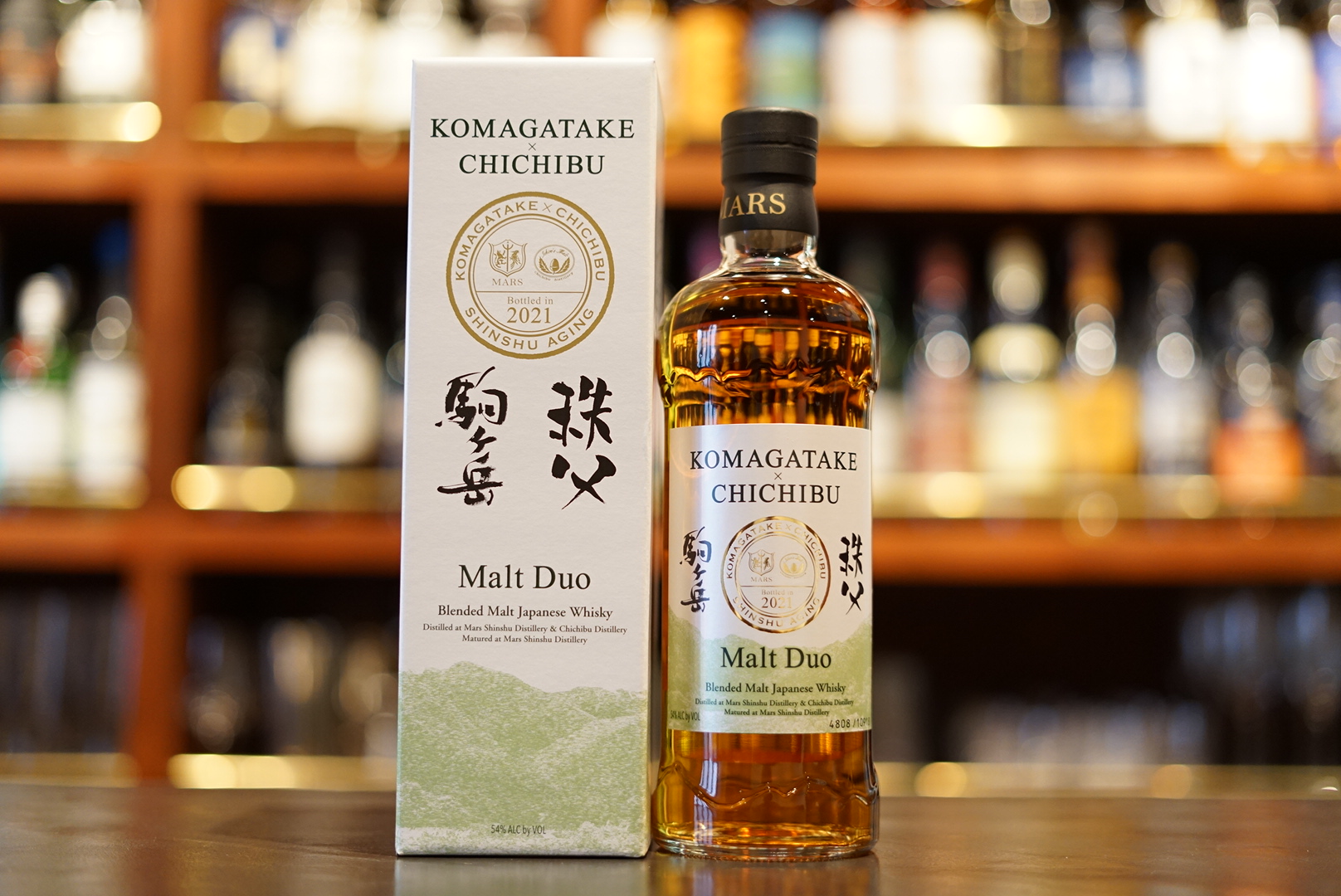 新入荷】マルスウィスキー モルト デュオ 駒ヶ岳×秩父 2021