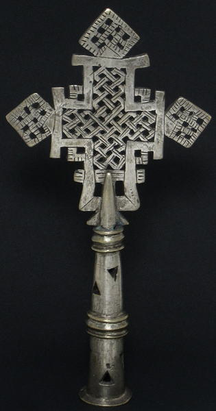 エチオピアンクロス(ニッケル・大)<アフリカのメタルワーク：アフリカ