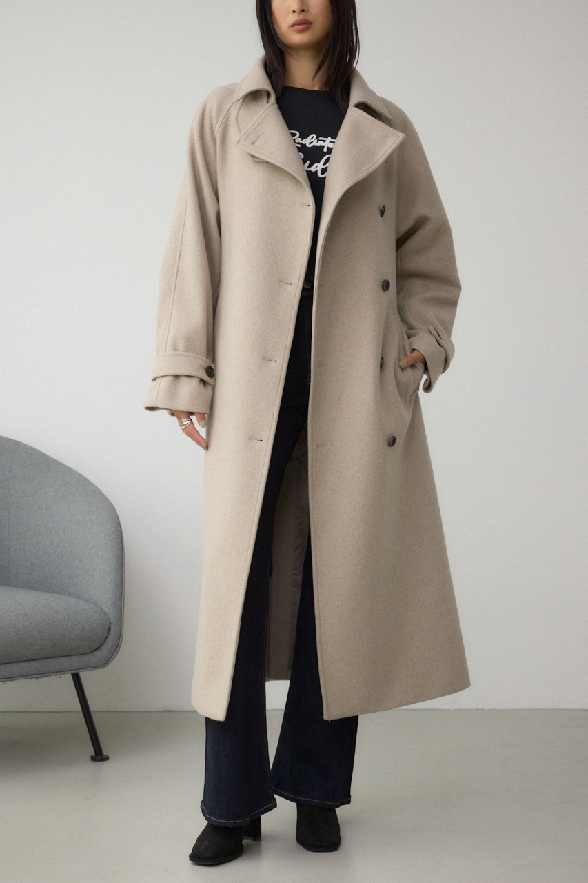 B-HEAT2WAY ロングチェスターコート｜WOMEN｜250IAB30-079I｜AZUL BY