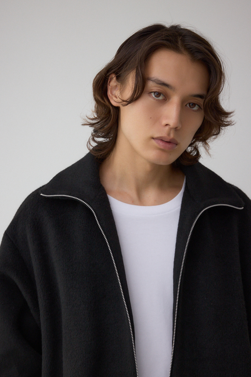 起毛スタンドカラージップアップブルゾン｜MEN｜251IAB30-1091｜AZUL