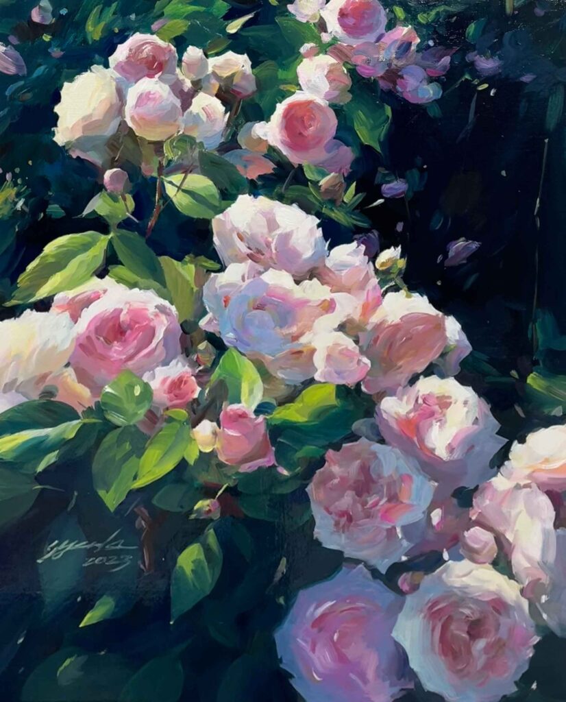 AZUMAs式油絵：花、林檎、牛骨の描き方 by AZUMAs美術学院 | 大阪絵画