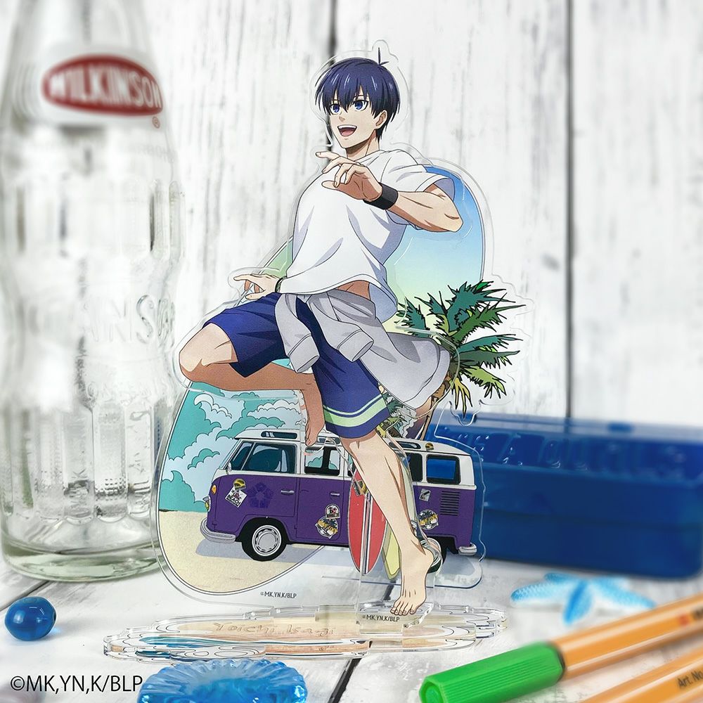 ブルーロック×文房具カフェ シーサイドモチーフ ジオラマアクリル