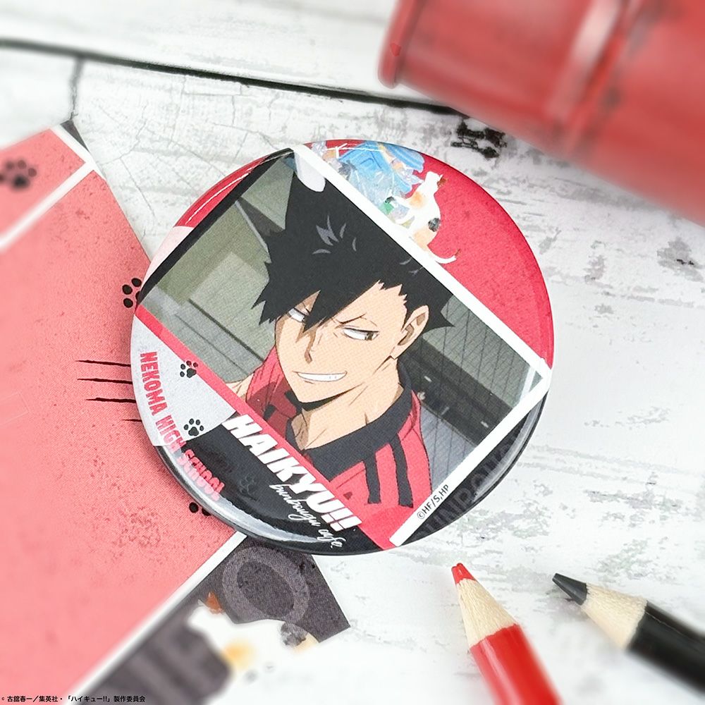 あ*ず様 ハイキュー！！ 角名倫太郎 文房具カフェ 缶バッチ あ*ず様