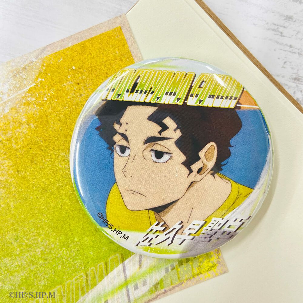 ハイキュー 佐久早聖臣 グッズ 缶バッジ メタルキーホルダー アクリル
