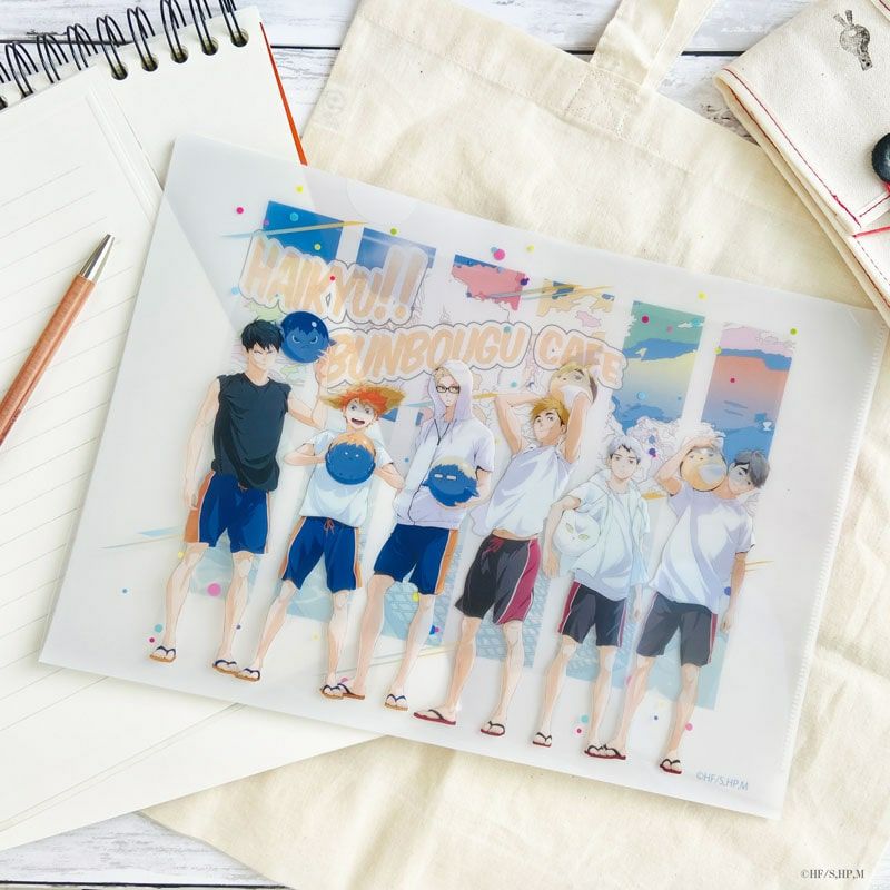 ハイキュー!! クリアファイル ポストカード ハイキュー クリアファイル