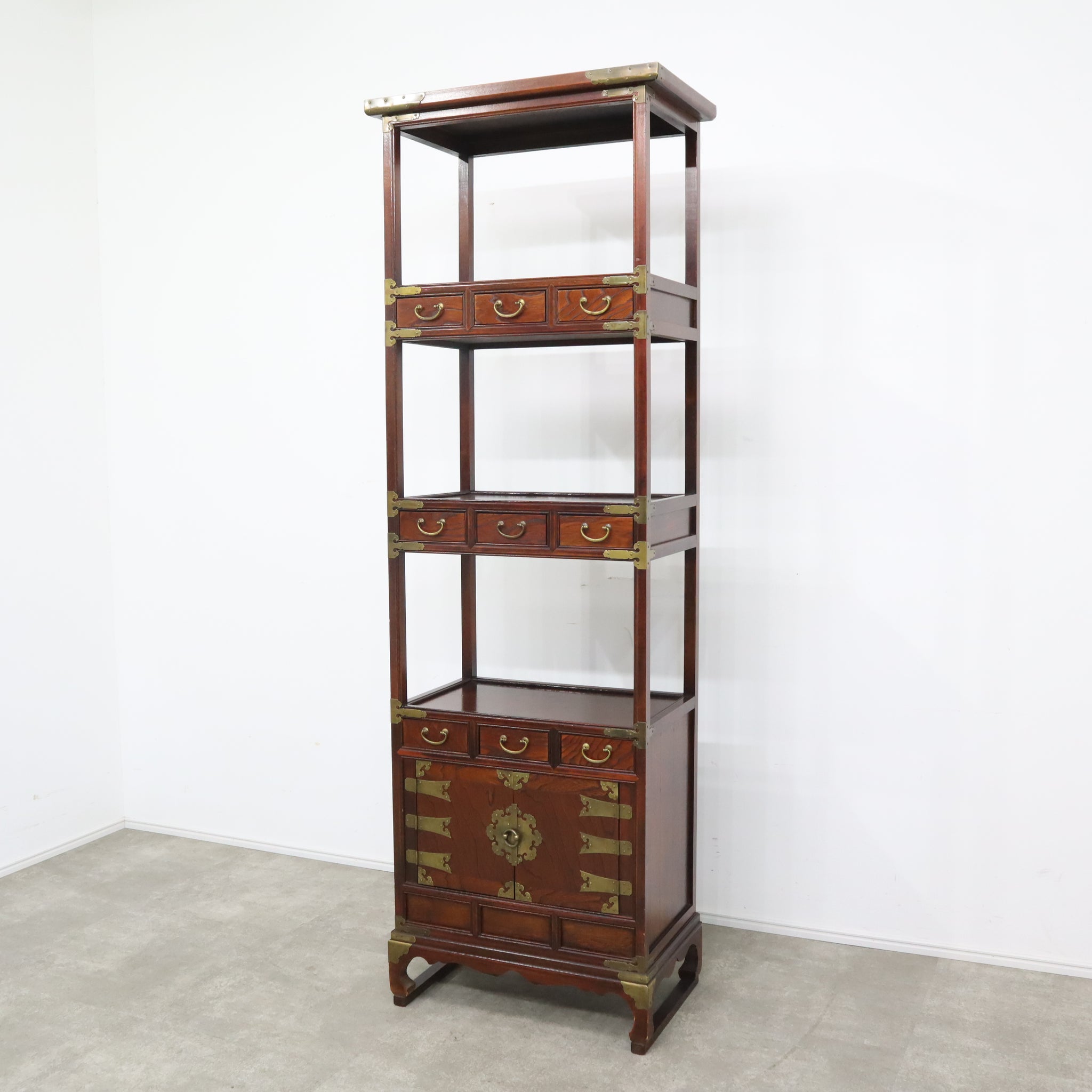 李朝家具 バンダジ 19世紀〜20世紀初頭 木製/韓国 朝鮮 古道具 工芸 民