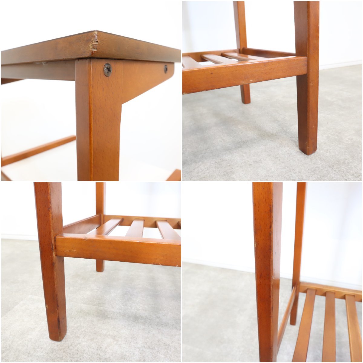 オールドカリモク 電話台 インテリア 昭和レトロ アンティーク