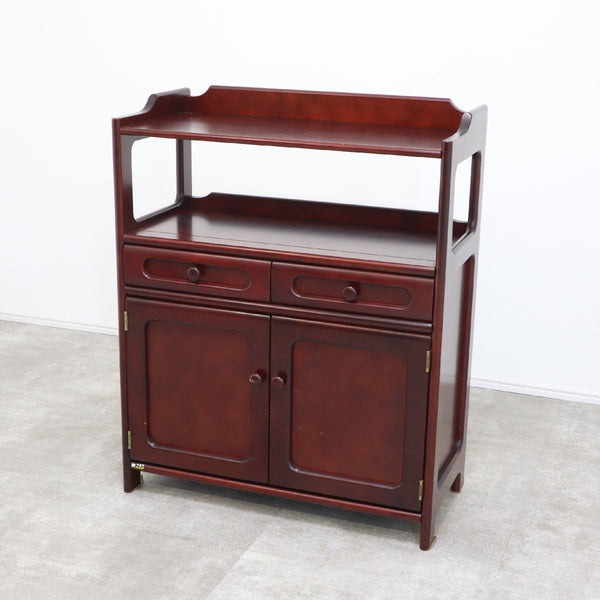 カリモク家具 コロニアル 電話台 FAX台 花台 引き出し付き クラシカル