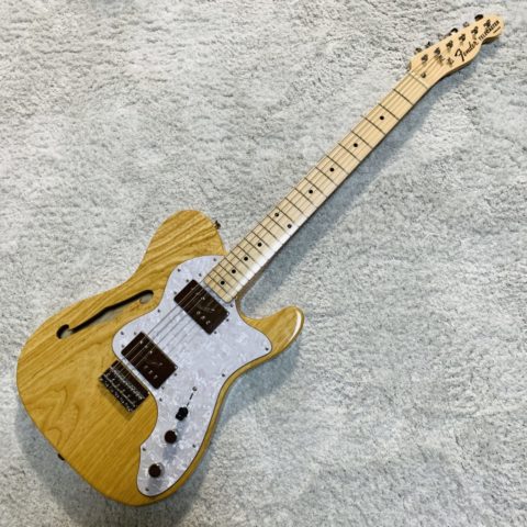 レビュー】独特の箱鳴り感が特徴の72年モデルのテレキャスター・シン