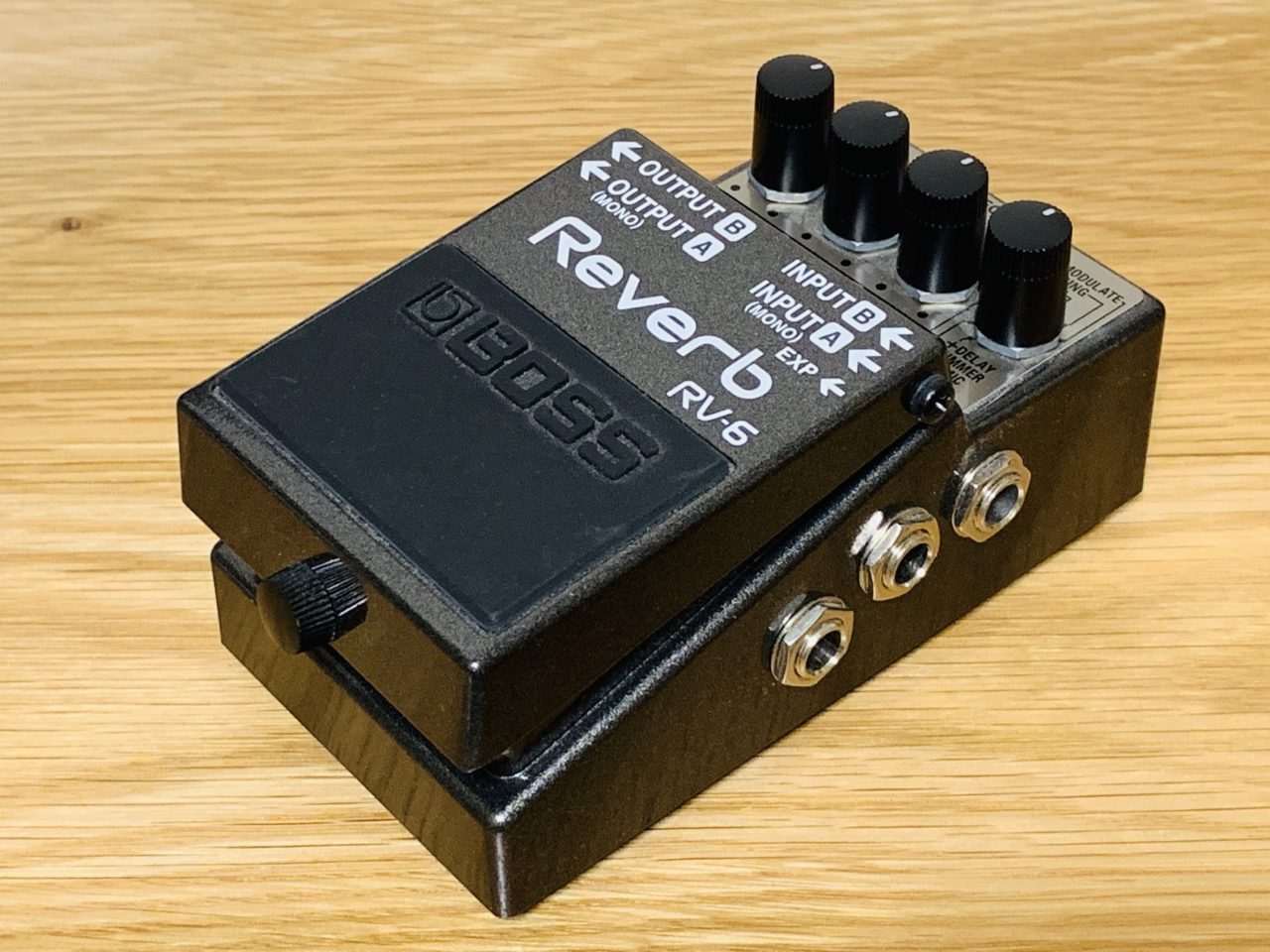 ギター用エフェクター リバーブ BOSS Reverb RV-6 ケース付き BOSS RV