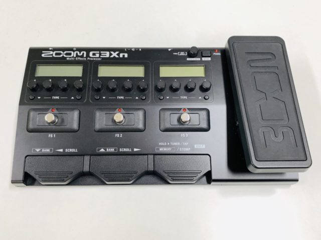 レビュー】コスパの高いマルチエフェクター「ZOOM G3Xn」を使ってみた