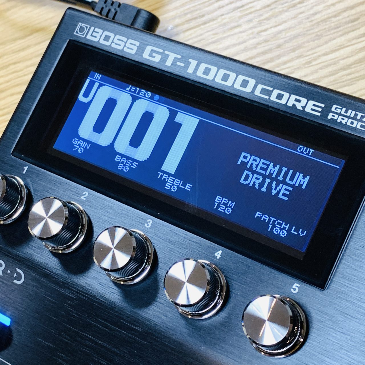 gt1000core 箱付き フットスイッチ付き Super convenient! Learn about