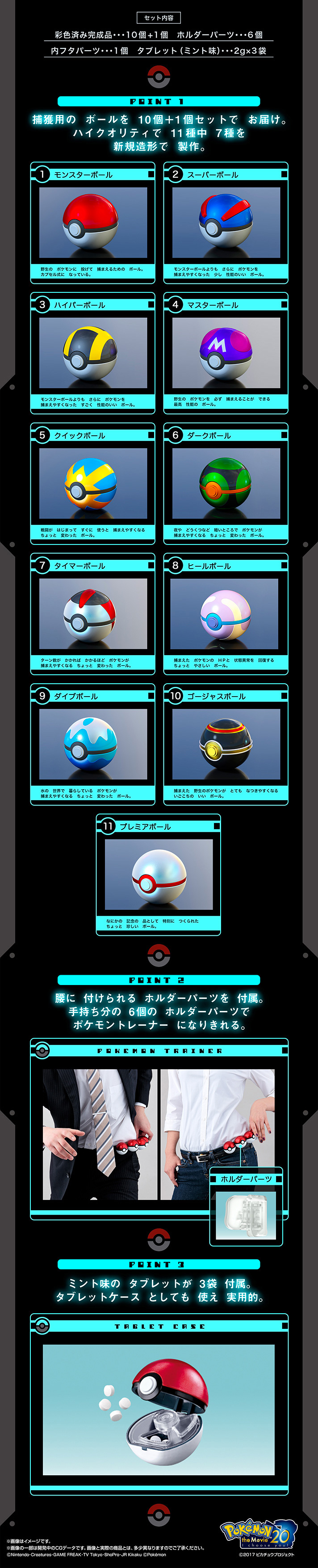 ポケットモンスター ボールコレクション SPECIAL【プレミアムバンダイ