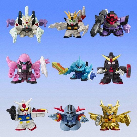 SDガンダムフルカラーSDガンダムまとめ売りジャンク品セット