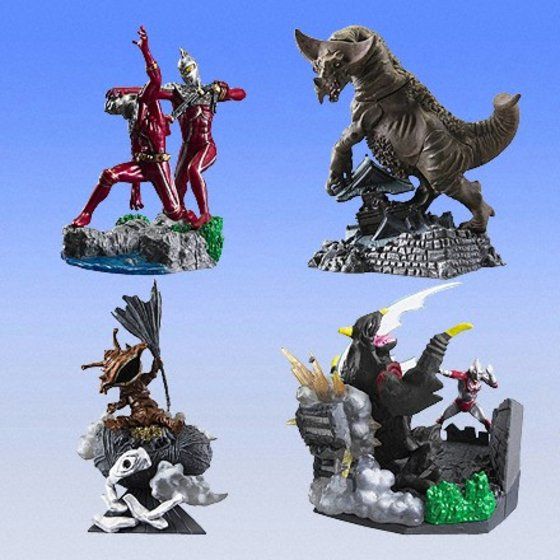 HGシリーズウルトラマンイマジネイション Part 1〜4 全16種 中古品 HG